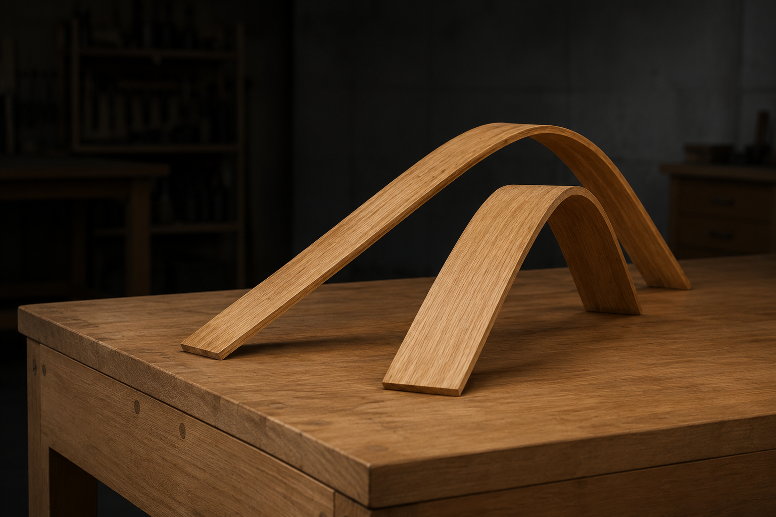 Why Modern Steam Bending Beats Bent Laminations for Curved Wood Pieces
